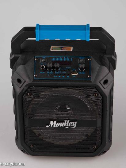 Moukey Bluetooth Karaoke reproduktor - 6,5'', přenosné/ Od 1Kč 