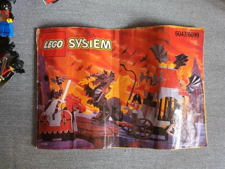 LEGO SYSTEM 6047  !VČETNĚ KRABICE! - Vězeňský transport s Drakem