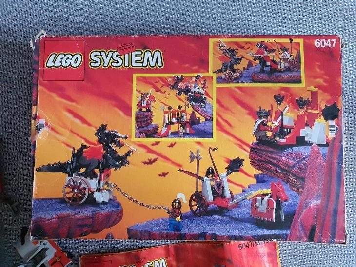 LEGO SYSTEM 6047  !VČETNĚ KRABICE! - Vězeňský transport s Drakem