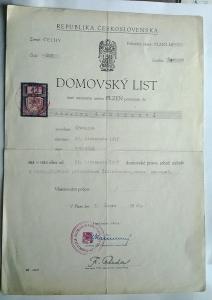 Domovský list, 1947, Plzeň