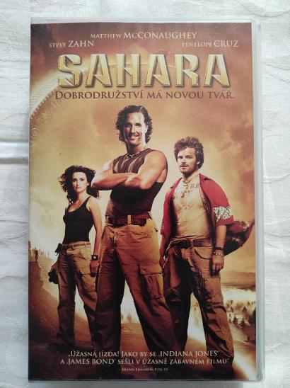 VHS Sahara - VHS Videokazety