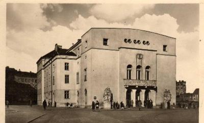 město Opava - divadlo Zdeňka Nejedlého