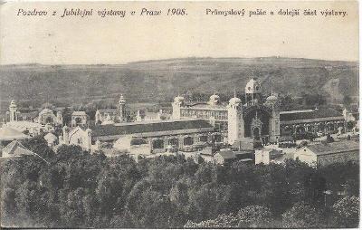 Praha - Výstava v roce 1908