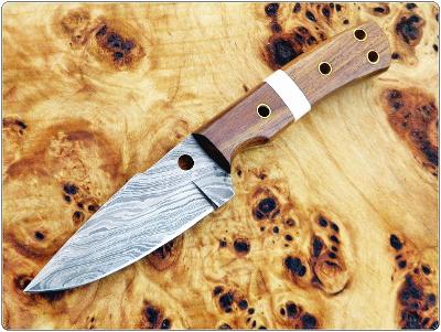 175/ Damaškový lovecky nůž. Rucni vyroba.