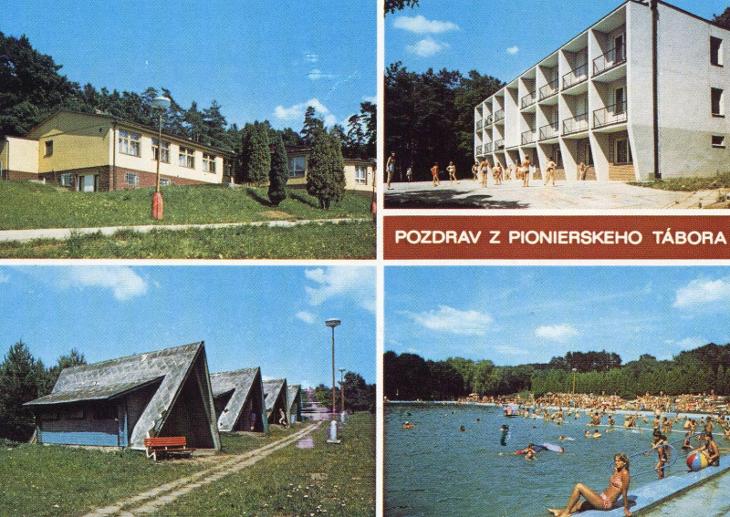 SKALICA  -   Pionierský tábor SKALIČAN - Pohlednice místopis