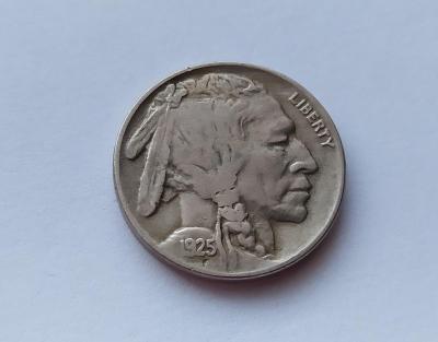 USA - 5 cent 1925, Buffalo Nickel
