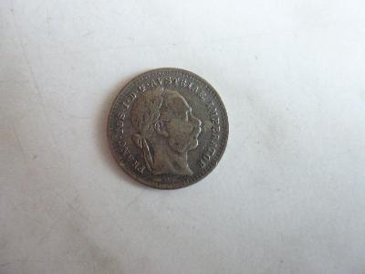 stříbrná mince 10 Krejcar 1872