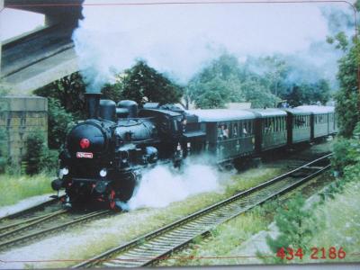 Parní lokomotiva  434 Praha Braník