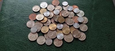 Konvolut mincí - Krásné Stavy - Ražební lesk - 60 Kusů !!!!!!!