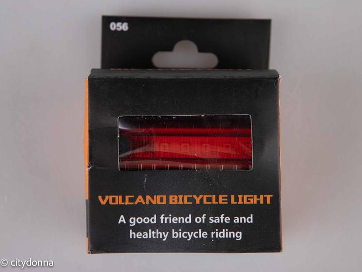 Zadní světlo na bicykl/ 330mAh/ 50Lumenů/ úhel 240°/ Od 1Kč 