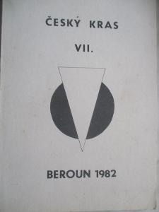 Český kras VII Beroun 1982 jeskyně archeologie příroda