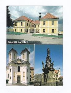 Kladno, barokní, m. j. zámek