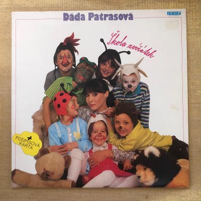 Dáda Patrasová ‎– Škola Zvířátek - LP vinyl červený