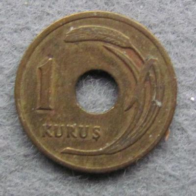 Turecko 1 kurush 1948