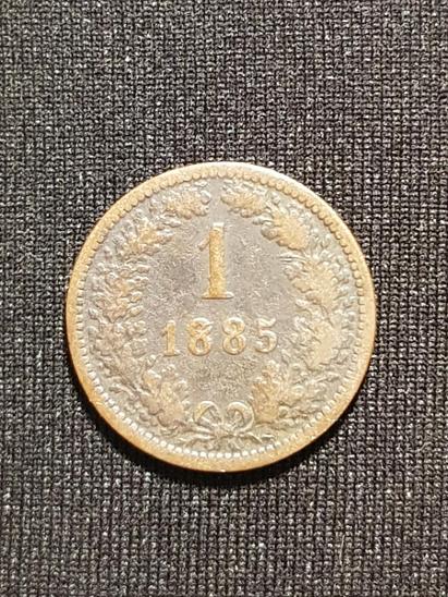 1 Krejcar 1885 - Numismatika