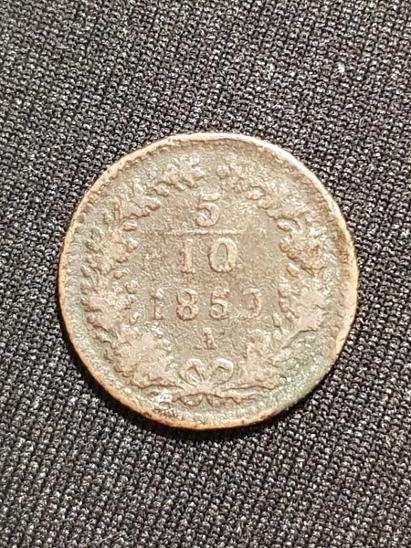 5/10 Krejcar 1859 A - Numismatika