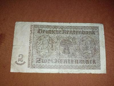 Stará bankovka: 2 RENTENMARK série C