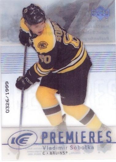 Vladimír Sobotka UD Ice 07-08 Rookie  326/1999 - Hokejové karty