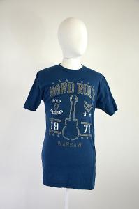 Hard Rock Cafe Warsaw pánské bavlněné triko vel.M zánovní!
