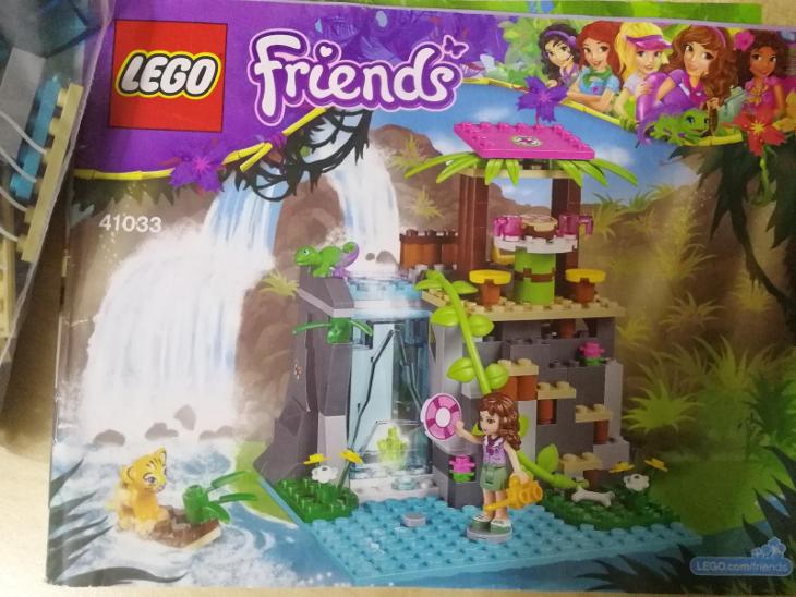 Lego friends - záchrana u vodopádu v jungli - LEGO