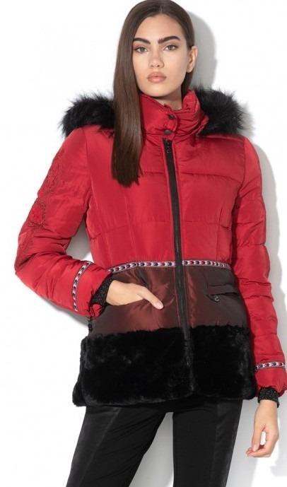 DESIGUAL PADDED_SAKARI -luxusní dámská zimní bunda/NÁDHERNÁ/ 38(38_40)