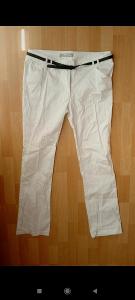 Luxusní dámské bílé kalhoty