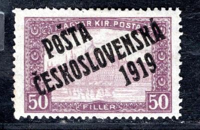 Pč 1919/111, typ II, Parlament. fialová 50 f/19.75910