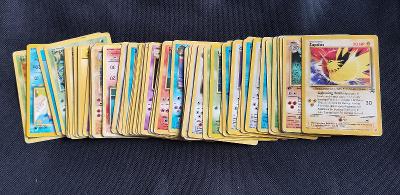 Staré pokemon karty 60ks i First eddition