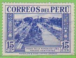 CORREOS DEL PERU  (Peru) raž. použitá