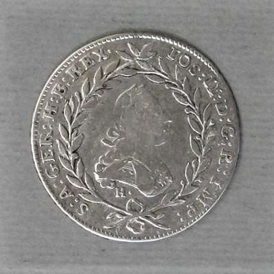 10 krejcar 1787  H - Josef II. !