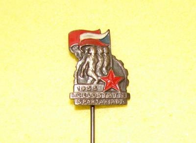 Odznak I. celostátní spartakiáda 1955