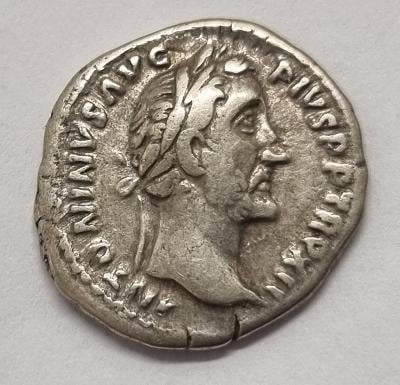 Rím Cisárstvo, Denár, Antoninus Pius 138-161n.l., pekná patina, TOP!