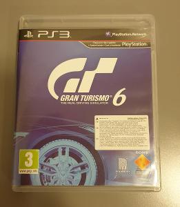 Gran Turismo 6 CZ. Moc pěkný stav. PS3