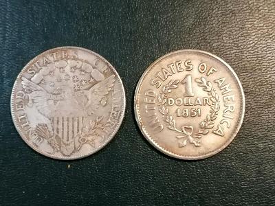 St. mince dolar U.S.A. 1799