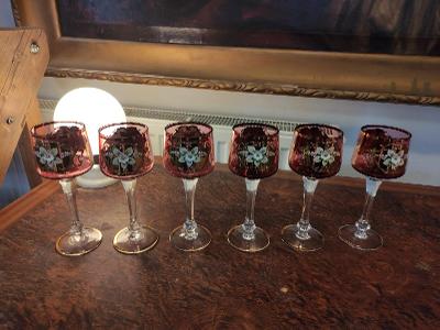 Set sklenic na víno - Borské sklo 