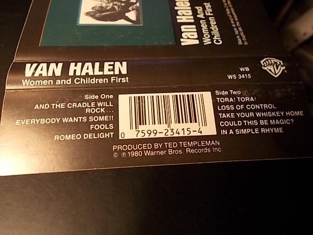 VAN HALEN ......... IMPORT USA / MC originál kaseta