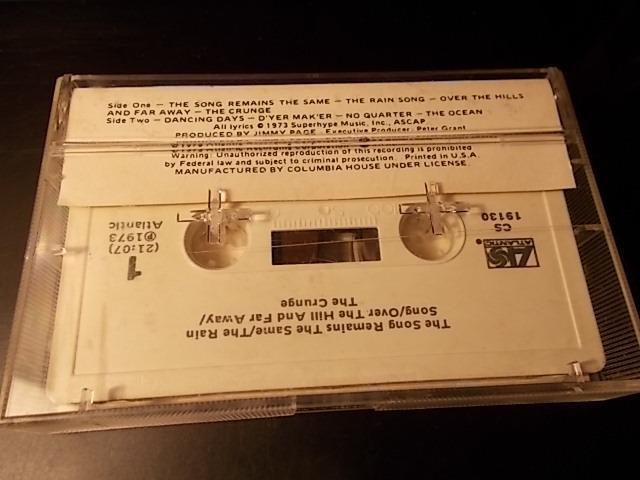 LED ZEPPELIN ......... IMPORT USA ! / MC originál kaseta - Hudební kazety