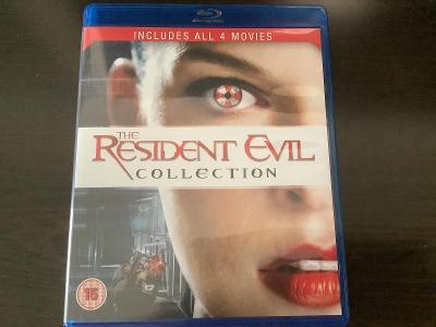 The resident evil collection (1-4) 4x Blu-ray