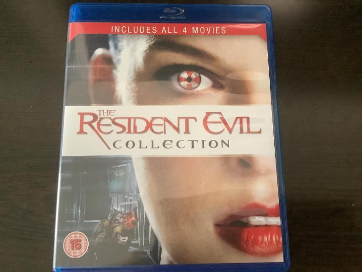 The resident evil collection (1-4) 4x Blu-ray - Disky s vysokým rozlišením