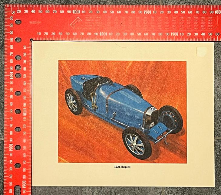 Models of Yesteryear - Seven Classic Cars - něco k zarámování - Modely automobilů