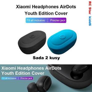 AKCE 2ks Silikonový obal pro Xiaomi Redmi AirDots 