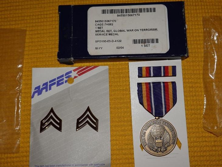 Originál US Army medaile / odznak / hodnost