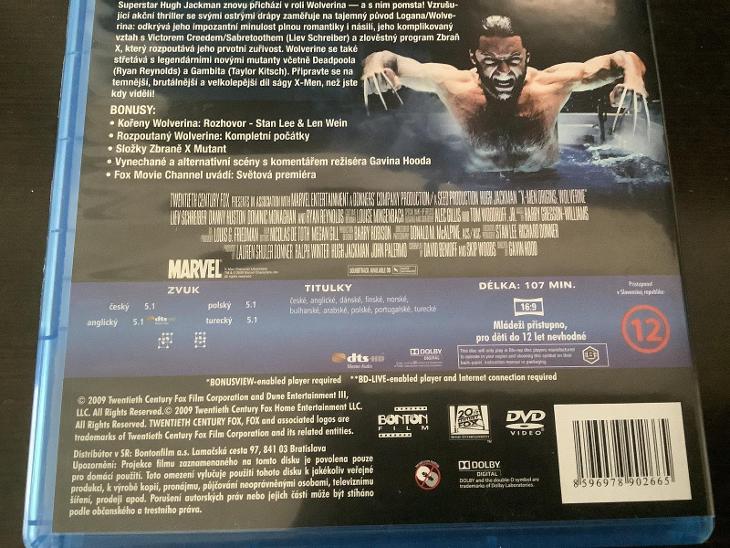 X-MEN origins - Wolverine Blu-ray