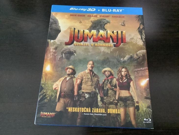 Jumanji - vítejte v džungli SLIP COVER Blu-ray - Disky s vysokým rozlišením