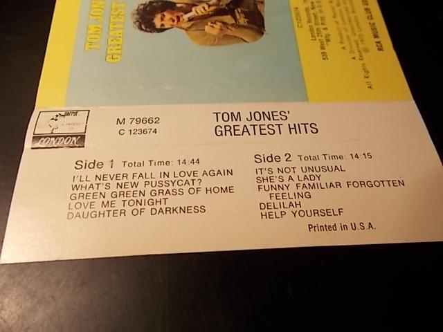 Tom Jones ......... IMPORT USA ! / MC originál kaseta
