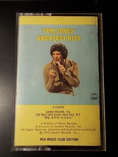 Tom Jones ......... IMPORT USA ! / MC originál kaseta