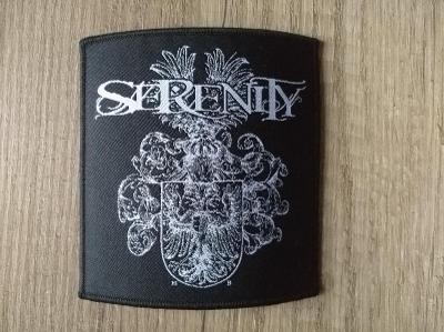 SERENITY-original nášivka+kožený náramek s vyraženým logem