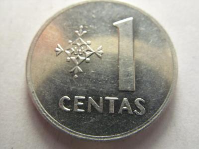Litva - Lietuva, 1 Centas 1991