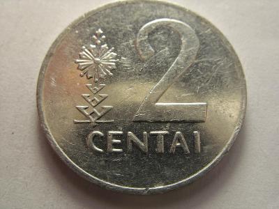 Litva - Lietuva, 2 CentaI 1991