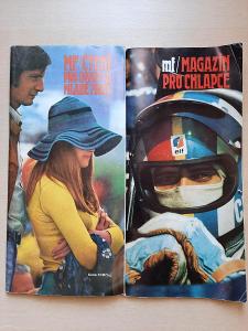 2 časopisy MF Magazín pro chlapce a dívky (1973)